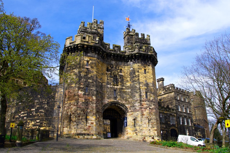 Just under five miles from Regent Bay holiday park is mighty Lancaster Castle