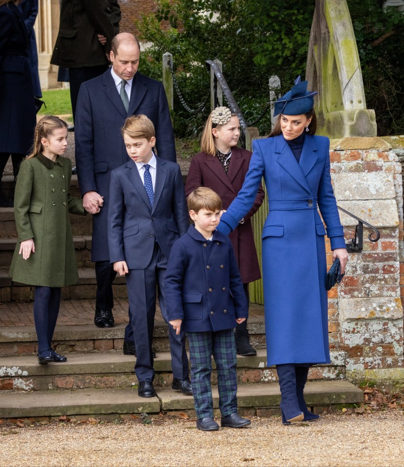 The Prince and Princess of Wales were last seen on Christmas Day