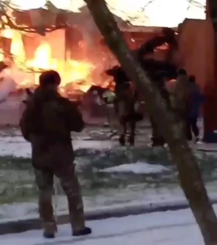 Fire destroys Putin’s ‘meat grinder’ army HQ