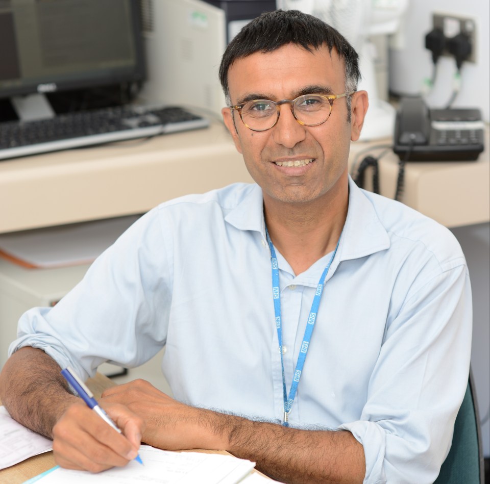 Dr Tony Dhillon, of Royal Surrey NHS Foundation Trust, says a new bowel cancer vaccine is ‘groundbreaking’