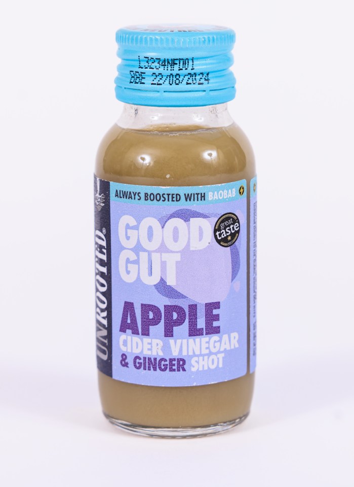 Unrooted Good Gut Apple Cider Vinegar Shot