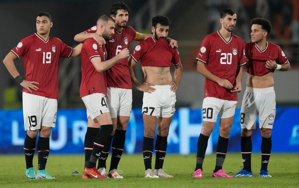 It was a shock exit for Egypt who have endured a torrid Africa Cup of Nations