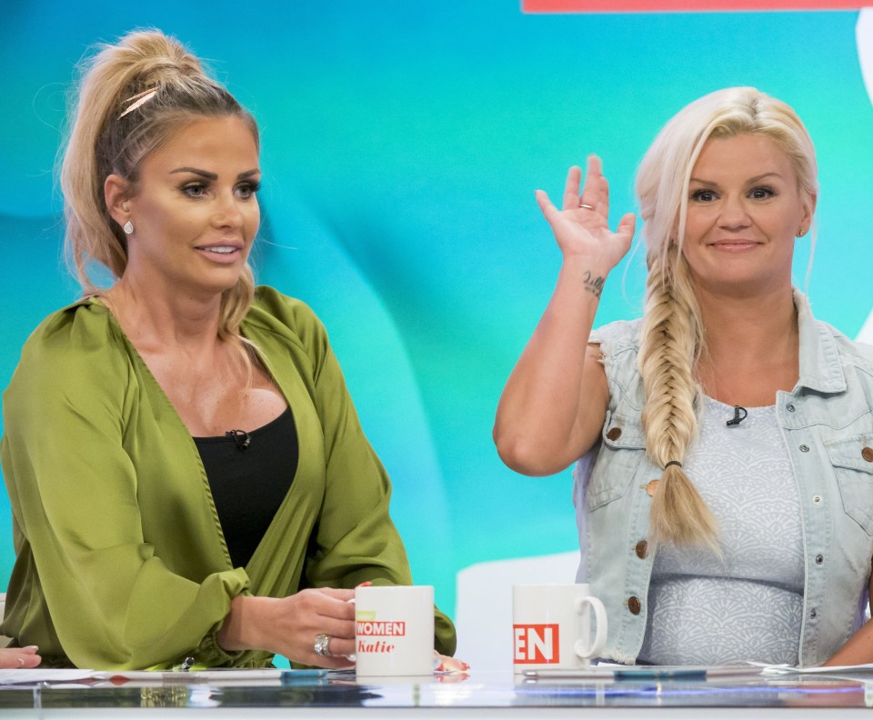 The famous pair together on Loose Women in 2016