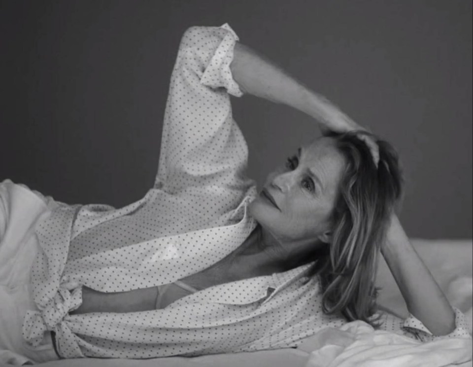 LAUREN HUTTON, 80: Classy and chic in beautiful 2017 promo for Calvin Klein