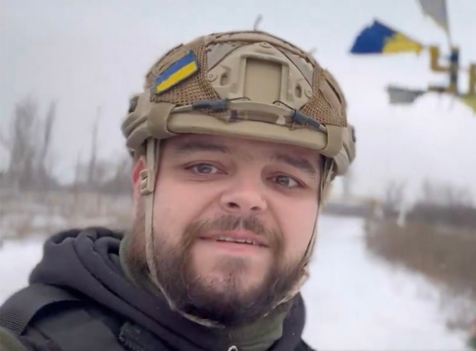 Aiden Aslin is back helping out Ukraine in their war against Russia