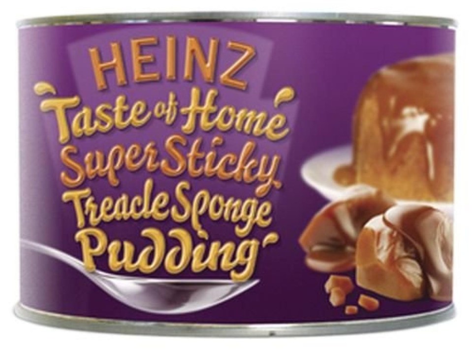 Heinz has axed its tinned Treacle Sponge Pudding