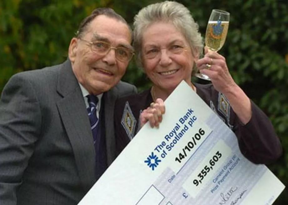 Lottery winner Irene Jones (pictured) shocked relatives with her 'stingy' gift