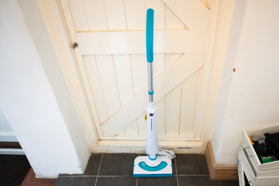 The Beldray Steam Cleaner is great for getting into hard-to-reach areas