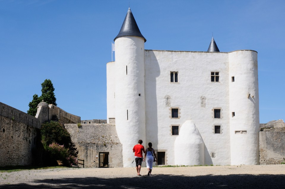 C05FDP The Chateau de Noirmoutier, Noirmoutier Island, Vendee, France