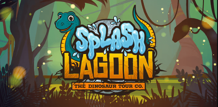 The splash lagoon will teach kids about dinosaurs and will have rapids and a drop