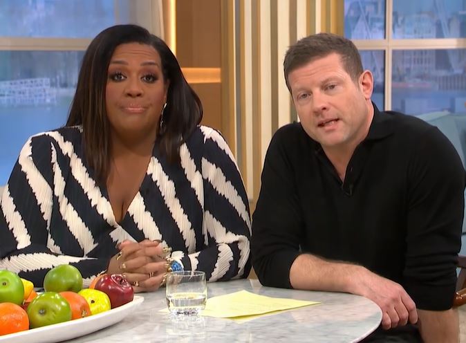 Dermot O'Leary and Alison Hammond paid tribute to Derek Draper