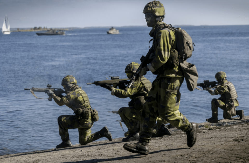 Nato military drills involving Swedish and Finnish troops in 2022