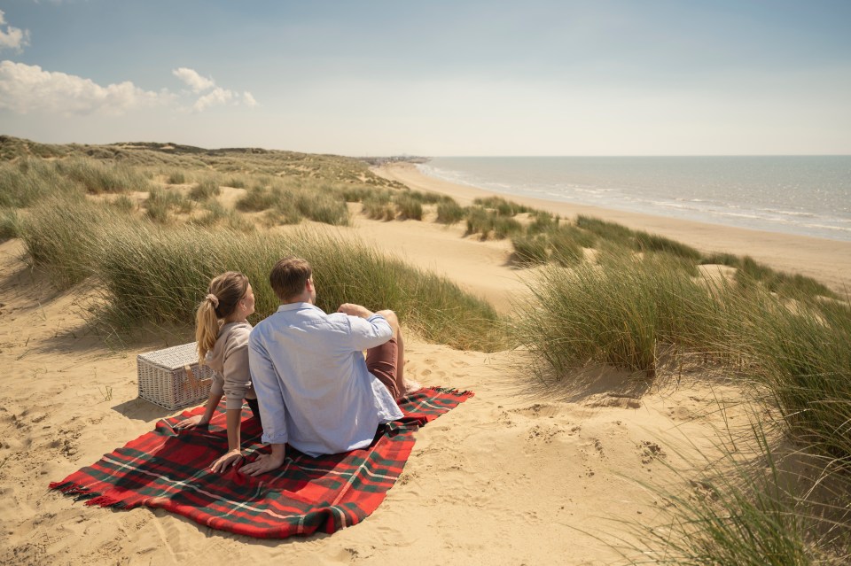 Camber Sands has five miles of beautiful coastline