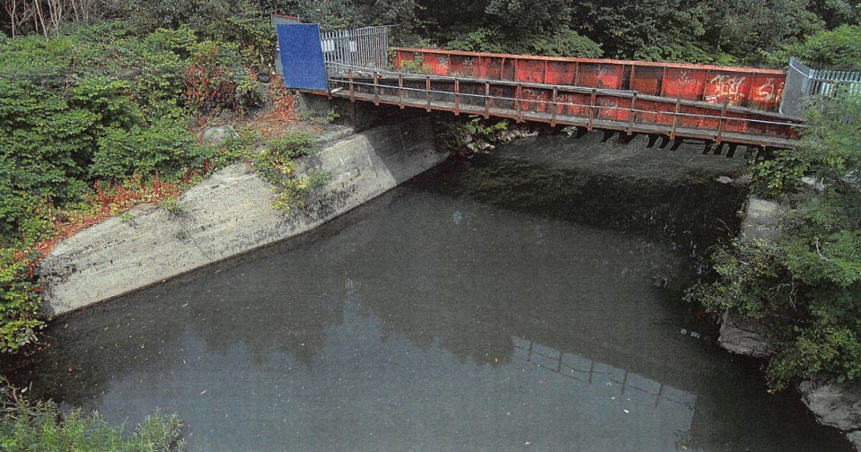 The scene of the tragedy in in Fernhill, South Wales