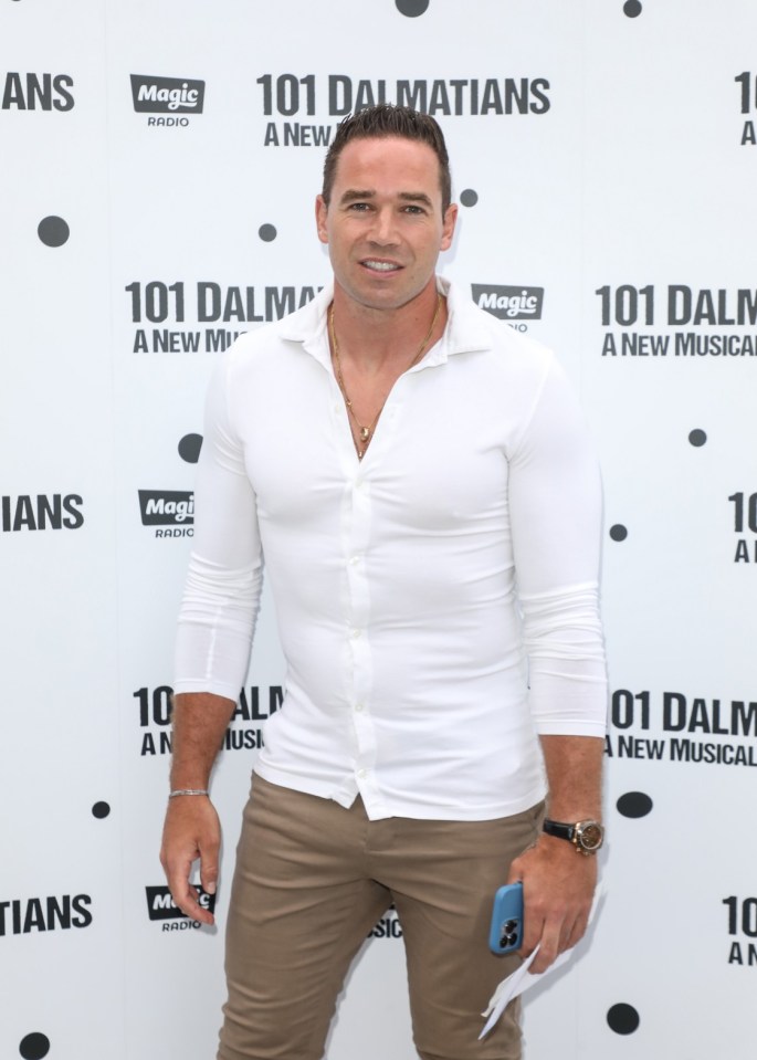 Celebrities seen attending the Press Night for "101 Dalmations: A New Musical" at the Regent's Park Open Air Theatre In London. 22 Jul 2022 Pictured: Kieran Hayler. Photo credit: MEGA TheMegaAgency.com +1 888 505 6342