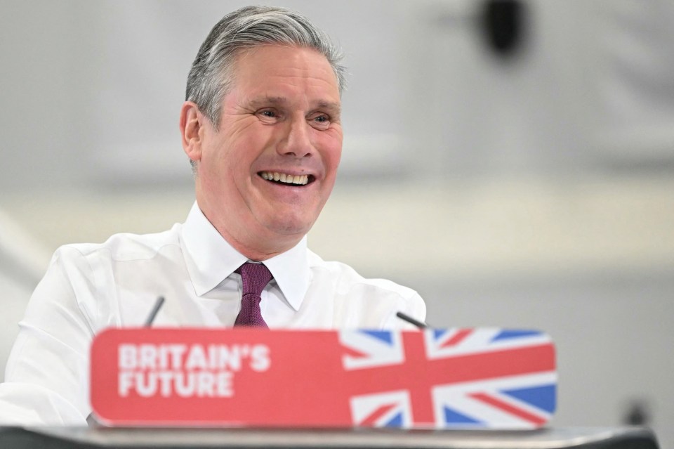 Britain's main opposition Labour Party leader Keir Starmer smiles as he delivers a speech at the National Composites Centre at the Bristol and Bath Science Park in Bristol, south-west England on January 4, 2024. Britain's main opposition leader Keir Starmer said Thursday that a much-anticipated general election this year will offer the UK the chance to "get our future back". (Photo by JUSTIN TALLIS / AFP) (Photo by JUSTIN TALLIS/AFP via Getty Images)