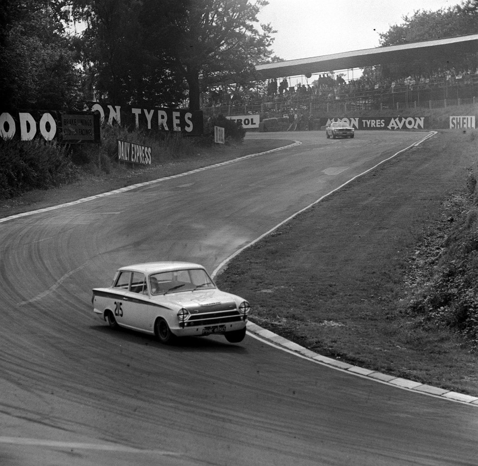 Clark perfected the manoeuvre of cornering on three wheels