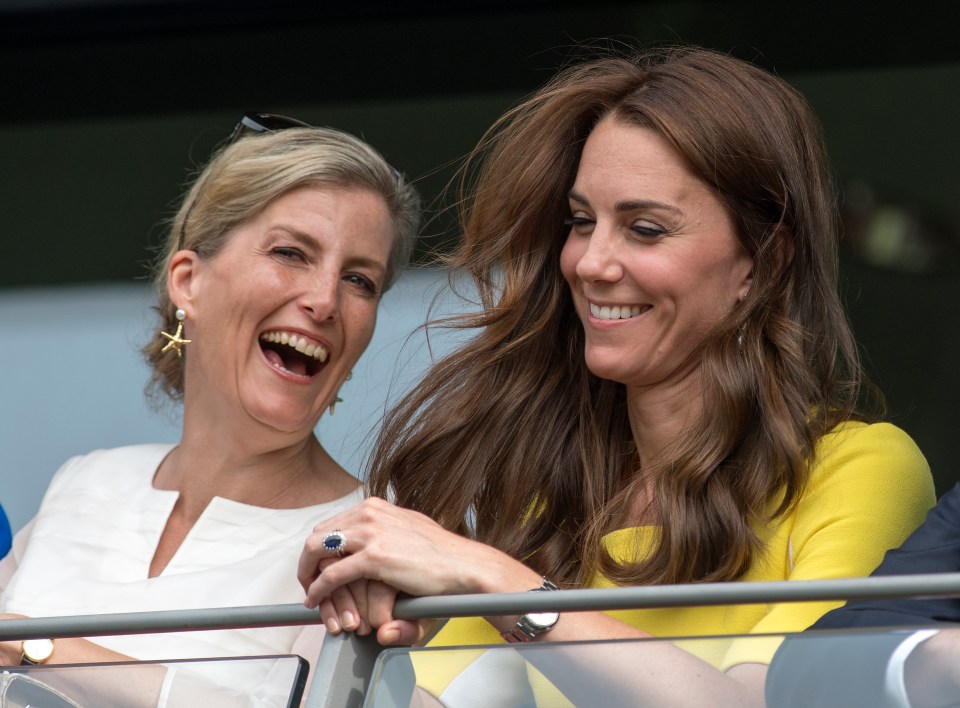 Sophie and Kate Middleton are known to have a close bond