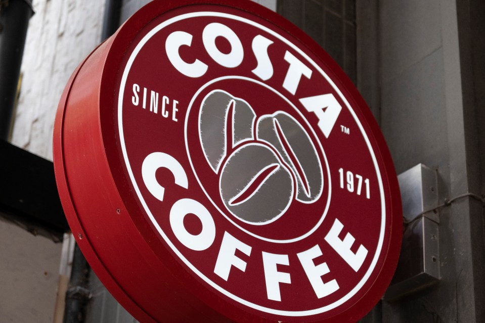 Costa has confirmed that several stores will close forever this year