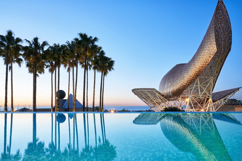 Barcelona  has a wide range of hotels from luxury options to more budget stays