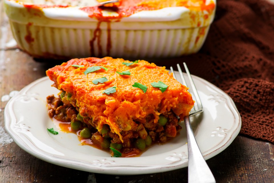 You can make a baked bean shepherd's pie