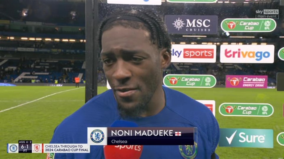 Sky Sports committed a howler as Axel Disasi was introduced as Chelsea teammate Noni Madueke