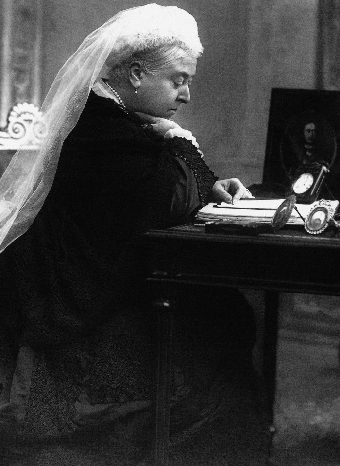 Queen Victoria is thought to have been left handed