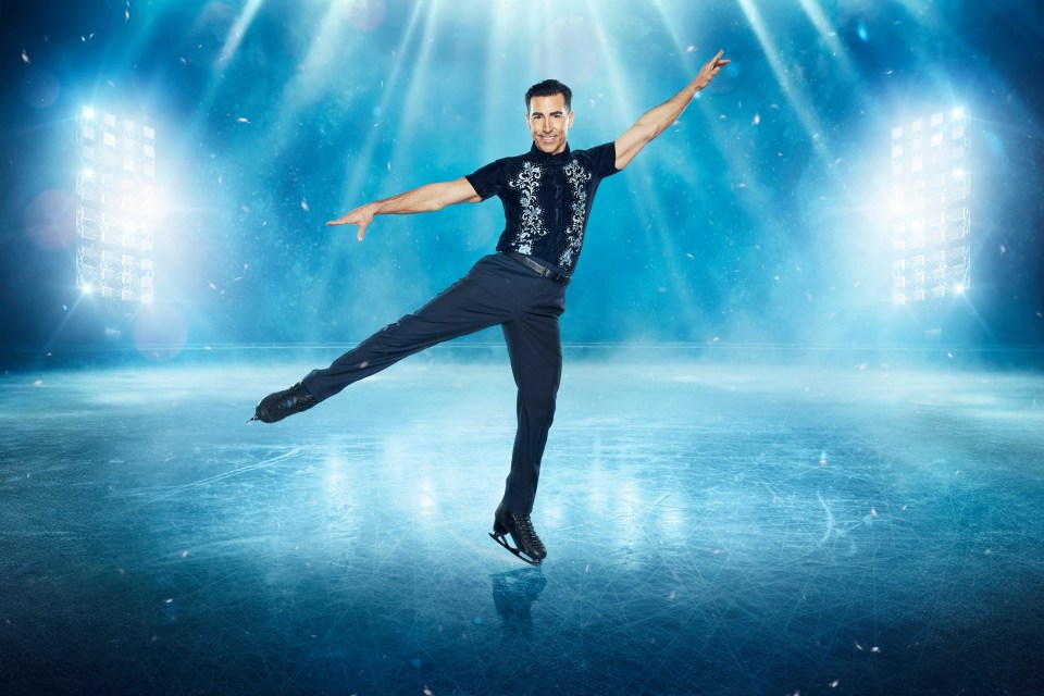 Editorial use only Mandatory Credit: Photo by ITV/Matt Frost/REX/Shutterstock (14295373af) Andy Buchanan 'Dancing On Ice' TV Show, Series 16, UK - 14 Jan 2024 Dancing on Ice, is a British ITV entertainment series which features celebrities and their professional partners figure skating in front of a panel of judges.