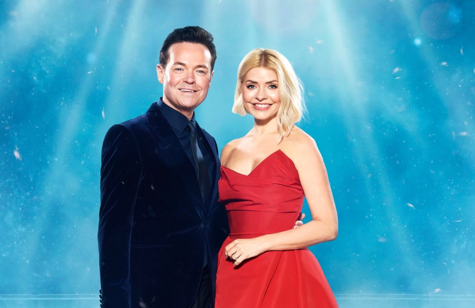 Stephen Mulhern and Holly Willoughby are fronting the new series of Dancing On Ice on ITV