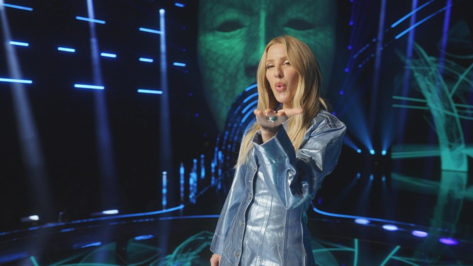 Ellie Goulding poses ahead of her stint on The Masked Singer