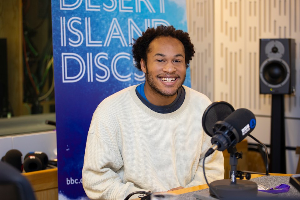 For use in UK, Ireland or Benelux countries only Undated BBC Radio 4 handout photo of Sheku Kanneh-Mason appearing on BBC Radio 4's Desert Island Discs. Issue date: Sunday January 21, 2024. PA Photo. See PA story SHOWBIZ KannehMason . Photo credit should read: Tricia Yourkevich /BBC Radio 4/PA Wire NOTE TO EDITORS: Not for use more than 21 days after issue. You may use this picture without charge only for the purpose of publicising or reporting on current BBC programming, personnel or other BBC output or activity within 21 days of issue. Any use after that time MUST be cleared through BBC Picture Publicity. Please credit the image to the BBC and any named photographer or independent programme maker, as described in the caption.