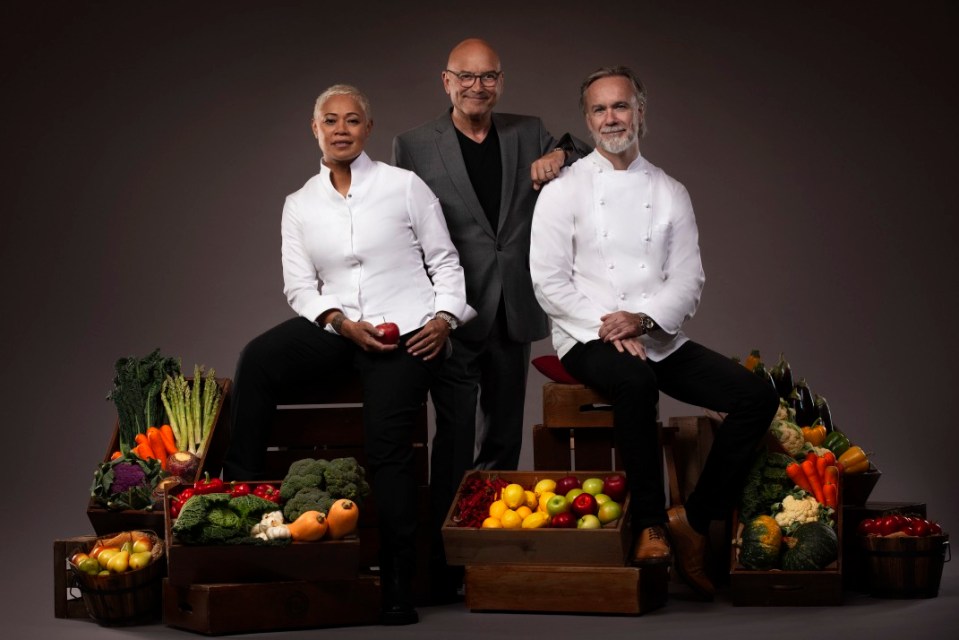  MasterChef: The Professionals judgesMonica Galetti, Marcus Wareing and Gregg Wallace