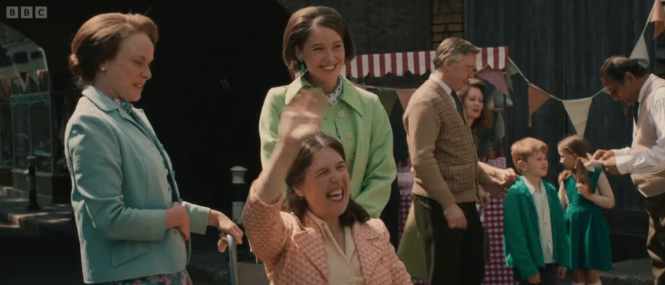 Fans were left in tears as she depicted the struggles disabled women faced in the 1960s