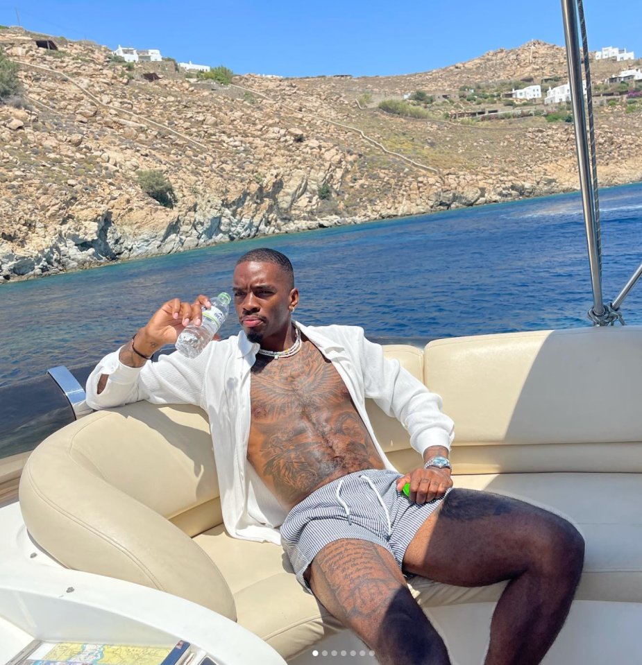 It's a yacht life for Toney