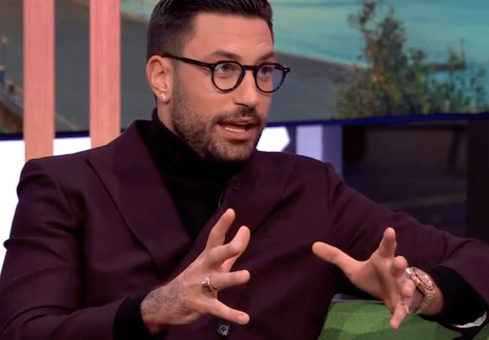 Giovanni Pernice starred on The One Show this evening