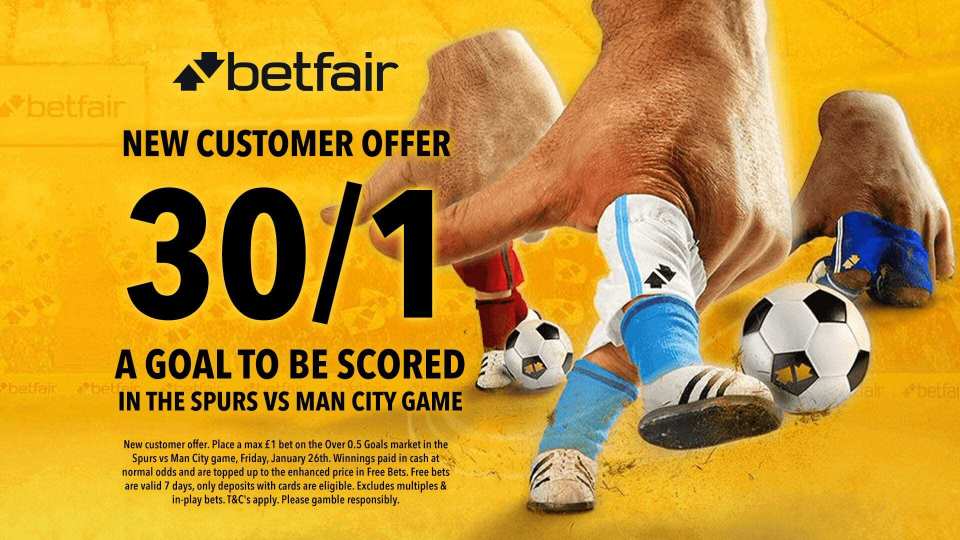 Get 30/1 for a goal to be scored in FA Cup clash with Betfair