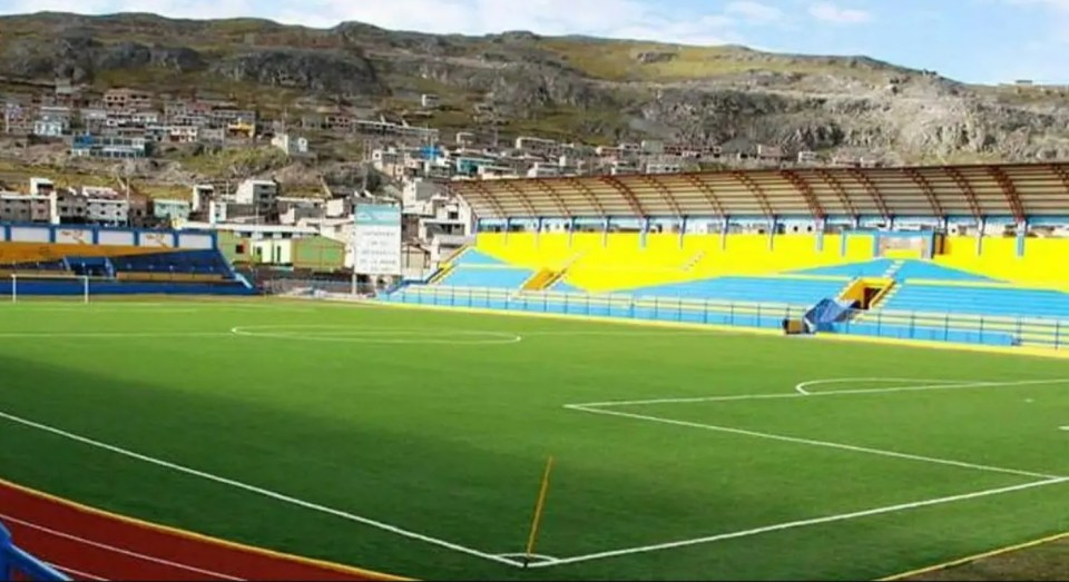 The ground is seen as one of the most feared away days on the planet because of the high altitude