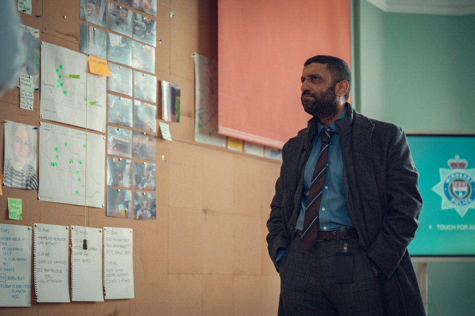 Adeel Akhtar is the detective investigating Joe's death