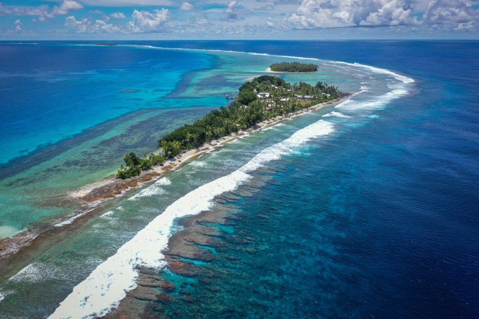 Tuvalu is so small that no country would want to engage in war against it