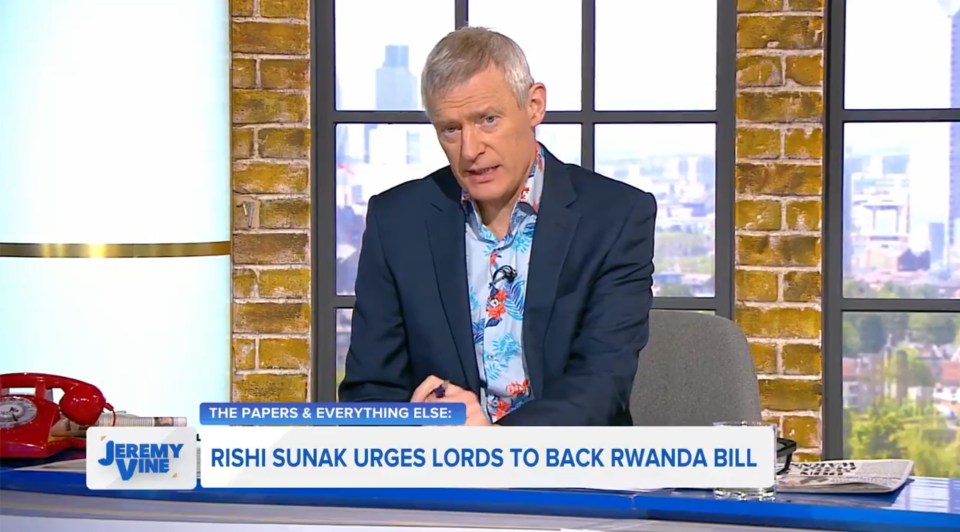 Jeremy Vine labelled one caller 'weird' live on air