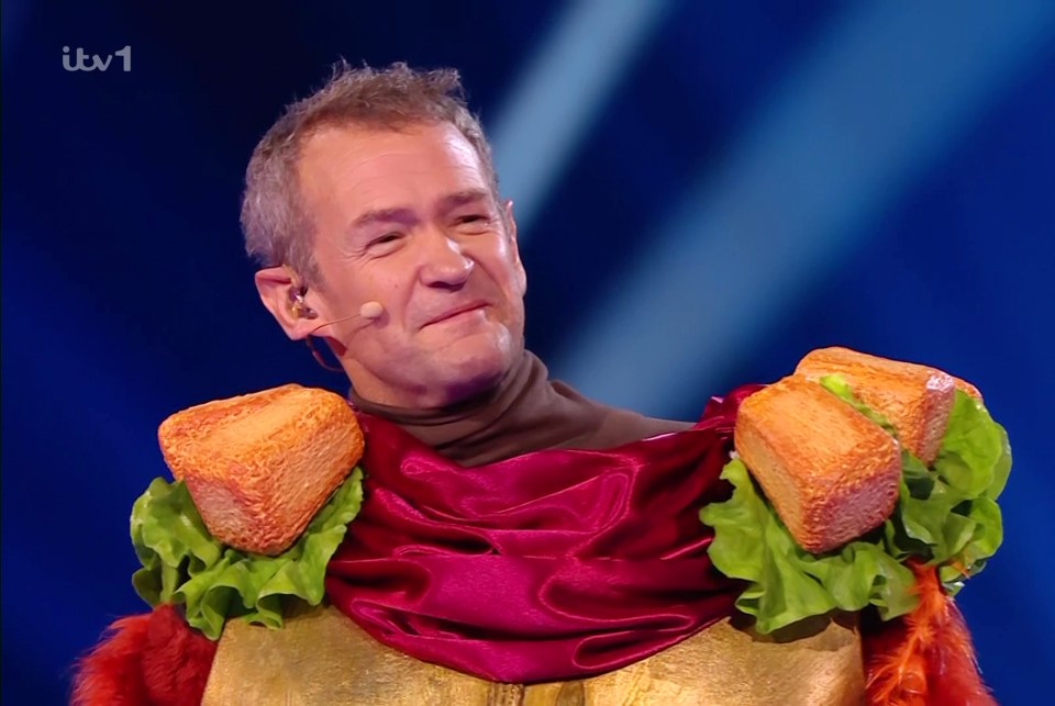 Alexander was the second star to be evicted from the current ITV series in character as Chicken Caesar