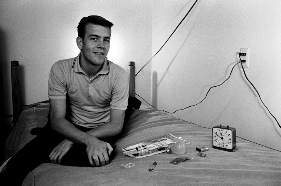 American student Randy Gardner, who went without sleep for 11 days