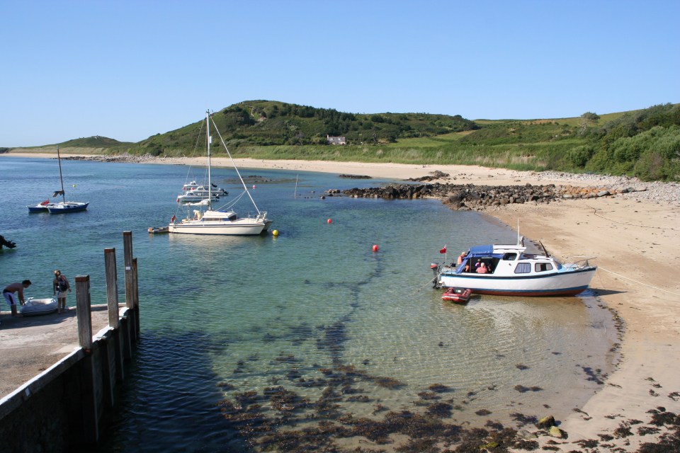 Herm has incredible sandy shores, including Shell Beach, which looks like it belongs in the Caribbean