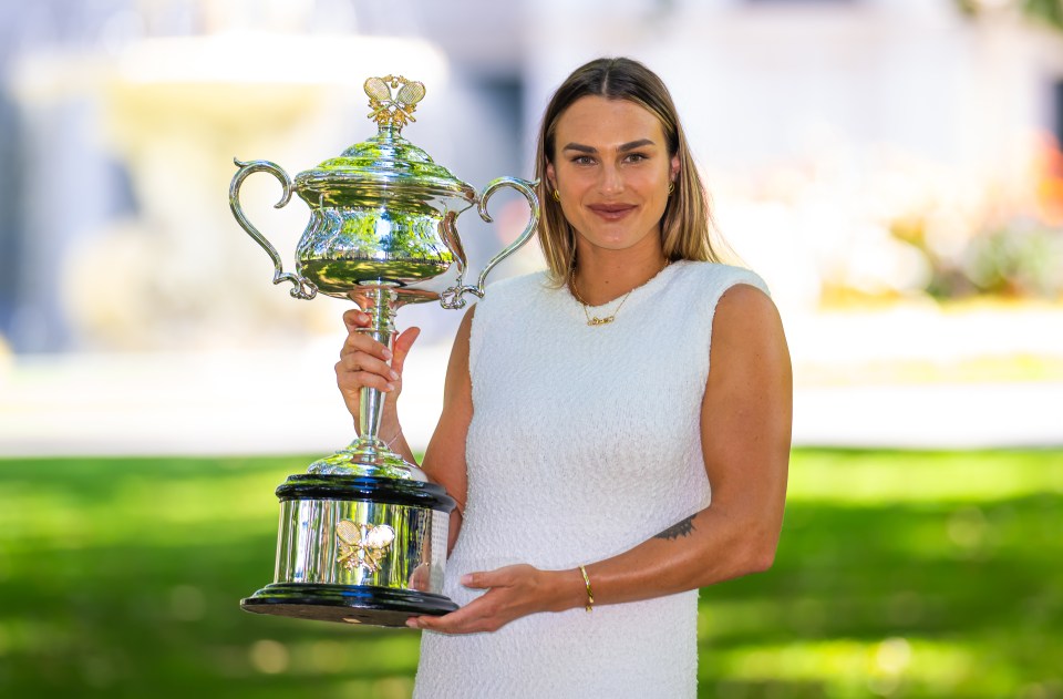 Aryna Sabalenka won the Australian Open for a second consecutive time