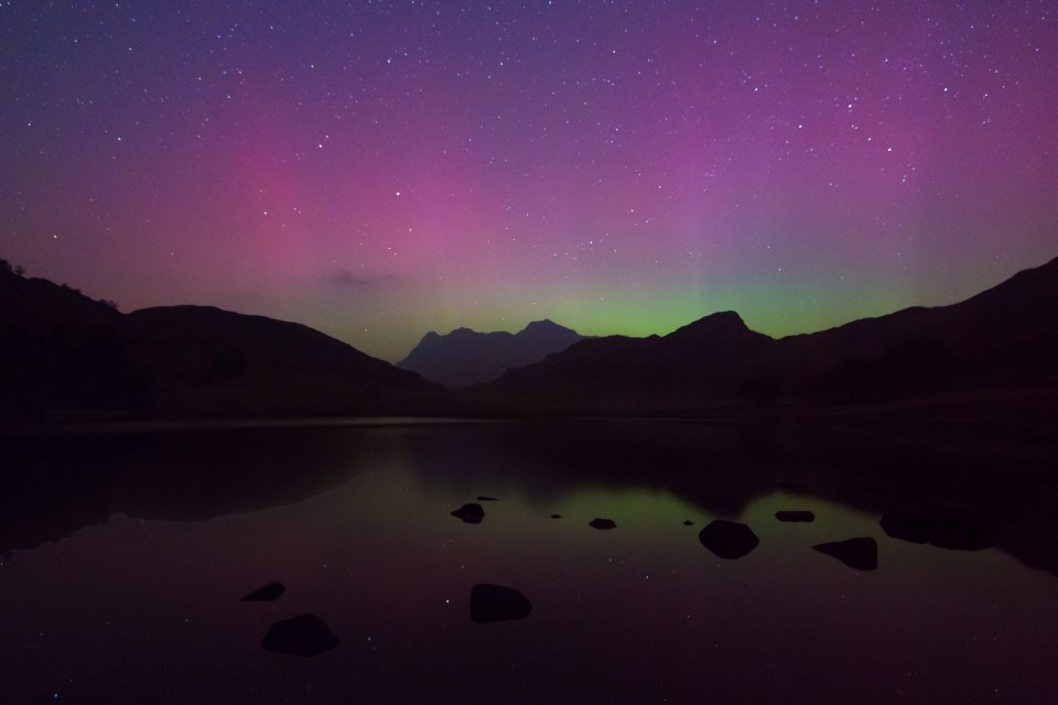 The Lake District is one of several places in Cumbria where the lights can be sighted