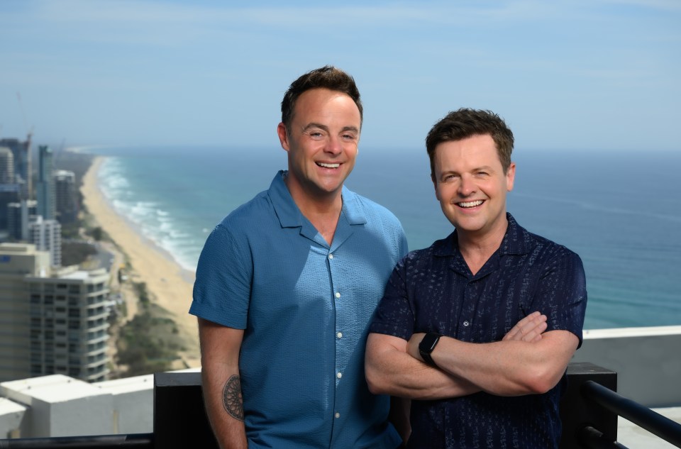 Dec has just got back from Australia and doing I'm A Celebrity with Ant