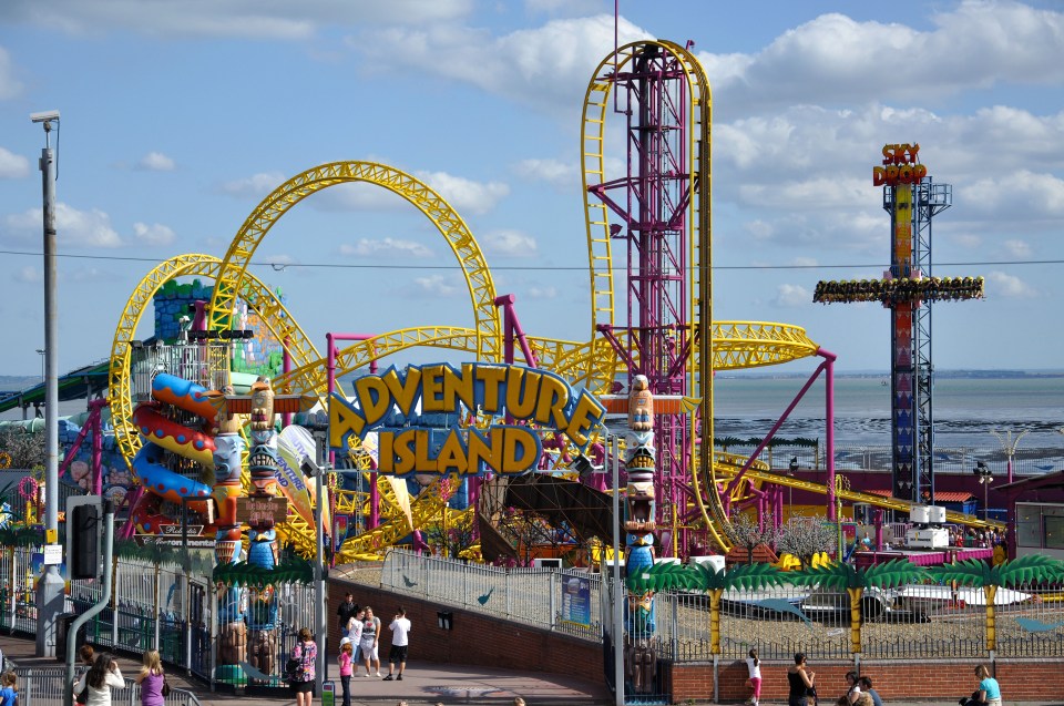 A seaside theme park has revealed plans for an "all new" ride