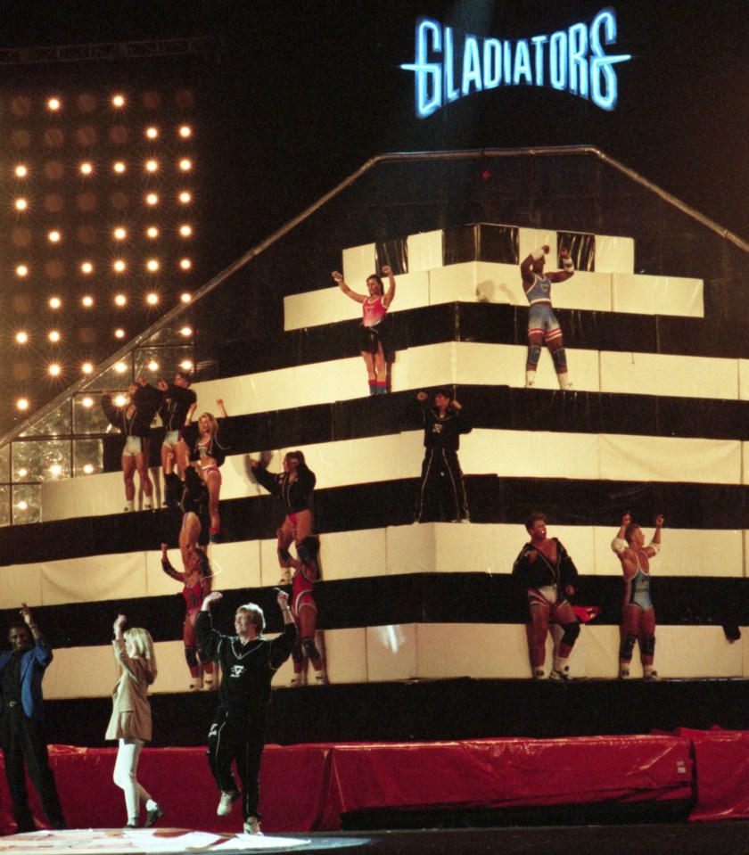 Gladiators tried to prevent competitors from reaching the top of the Pyramid