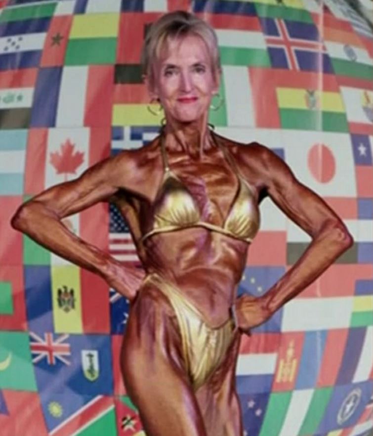 Janice Lorraine, 80, has been competing in bodybuilding competitions for more than 24 years