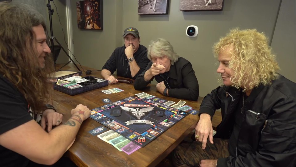 Bon Jovi launched their own commemorative edition of Monopoly